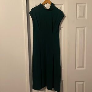 Zara extra small dark green dress